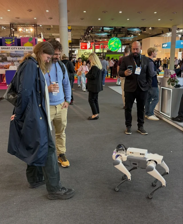 BTS students at Smart City Expo World Congress